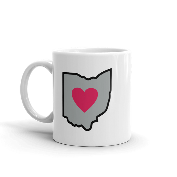 Drinkware | Heart in Ohio | Coffee Mug - The Heart Sticker Company