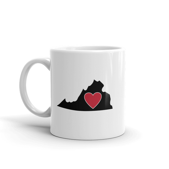 Drinkware | Heart in Virginia | Coffee Mug - The Heart Sticker Company