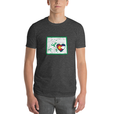 T-Shirt | Heart in Colorado | Short Sleeve - The Heart Sticker Company