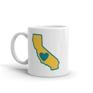 Drinkware | Heart in California | Coffee Mug - The Heart Sticker Company