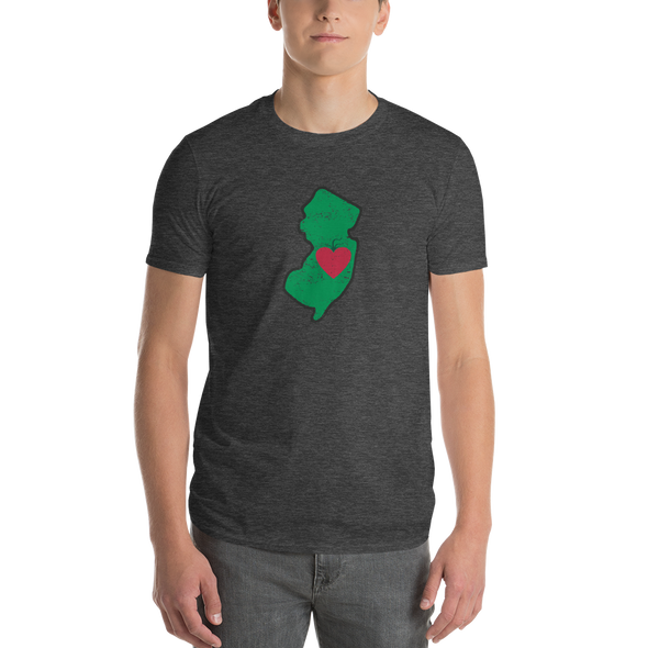 T-Shirt | Heart in New Jersey | Short Sleeve - The Heart Sticker Company