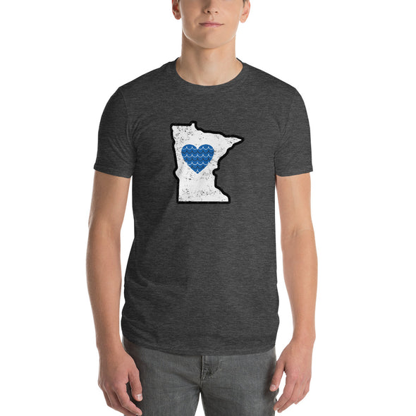 T-Shirt | Heart in Minnesota | Short Sleeve - The Heart Sticker Company