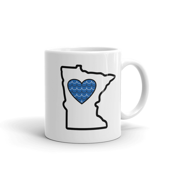 Drinkware | Heart in Minnesota | Coffee Mug - The Heart Sticker Company