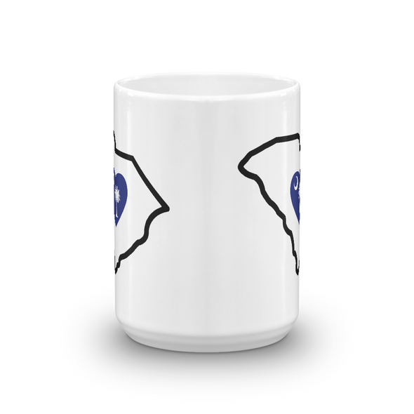 Drinkware | Heart in South Carolina | Coffee Mug - The Heart Sticker Company