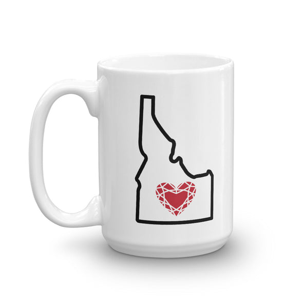 Drinkware | Heart in Idaho | Coffee Mug - The Heart Sticker Company