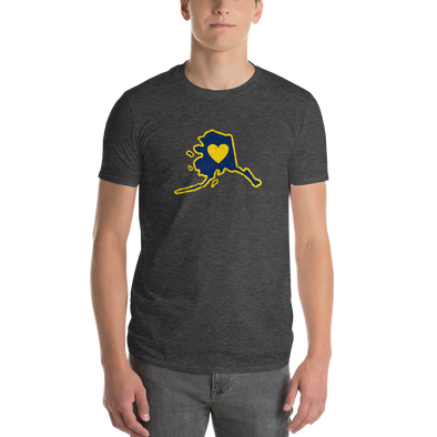 T-Shirt | Heart in Alaska | Short Sleeve - The Heart Sticker Company