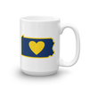 Drinkware | Heart in Pennsylvania | Coffee Mug - The Heart Sticker Company