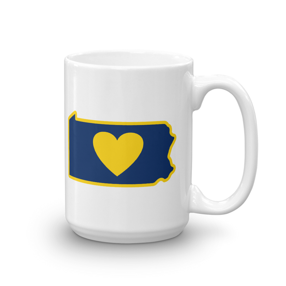 Drinkware | Heart in Pennsylvania | Coffee Mug - The Heart Sticker Company