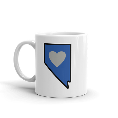 Drinkware | Heart in Nevada | Coffee Mug - The Heart Sticker Company