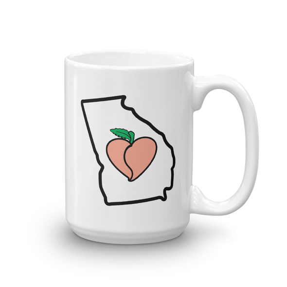 Drinkware | Heart in Georgia | Coffee Mug - The Heart Sticker Company