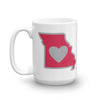 Drinkware | Heart in Missouri | Coffee Mug - The Heart Sticker Company