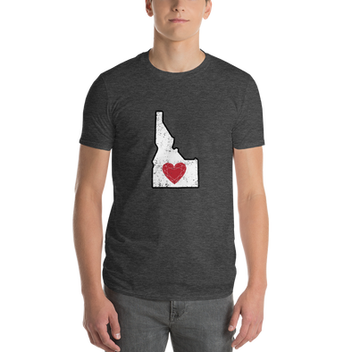 T-Shirt | Heart in Idaho | Short Sleeve - The Heart Sticker Company