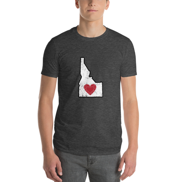 T-Shirt | Heart in Idaho | Short Sleeve - The Heart Sticker Company