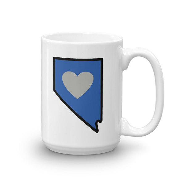 Drinkware | Heart in Nevada | Coffee Mug - The Heart Sticker Company