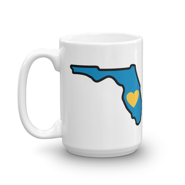 Drinkware | Heart in Florida | Coffee Mug - The Heart Sticker Company