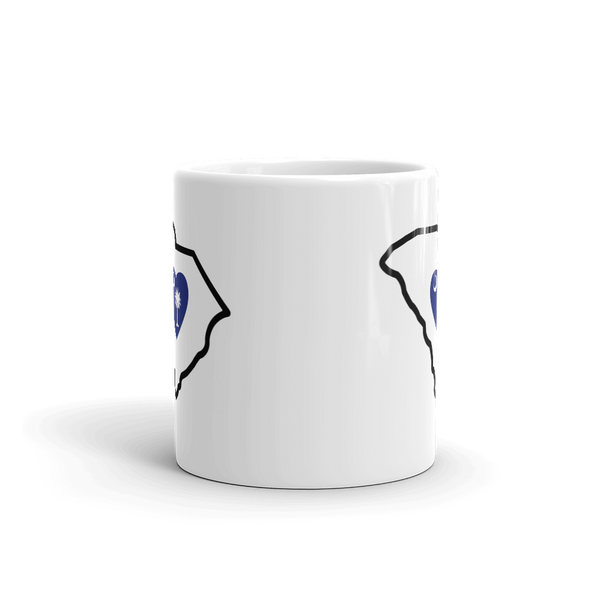 Drinkware | Heart in South Carolina | Coffee Mug - The Heart Sticker Company