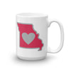 Drinkware | Heart in Missouri | Coffee Mug - The Heart Sticker Company