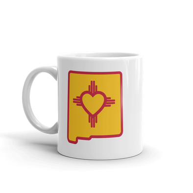 Drinkware | Heart in New Mexico | Coffee Mug - The Heart Sticker Company