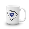 Drinkware | Heart in South Carolina | Coffee Mug - The Heart Sticker Company