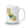 Drinkware | Heart in California | Coffee Mug - The Heart Sticker Company