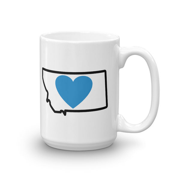 Drinkware | Heart in Montana | Coffee Mug - The Heart Sticker Company