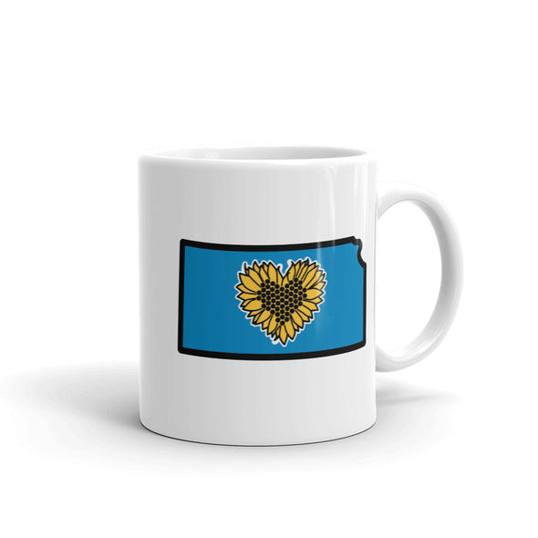 Drinkware | Heart in Kansas | Coffee Mug - The Heart Sticker Company