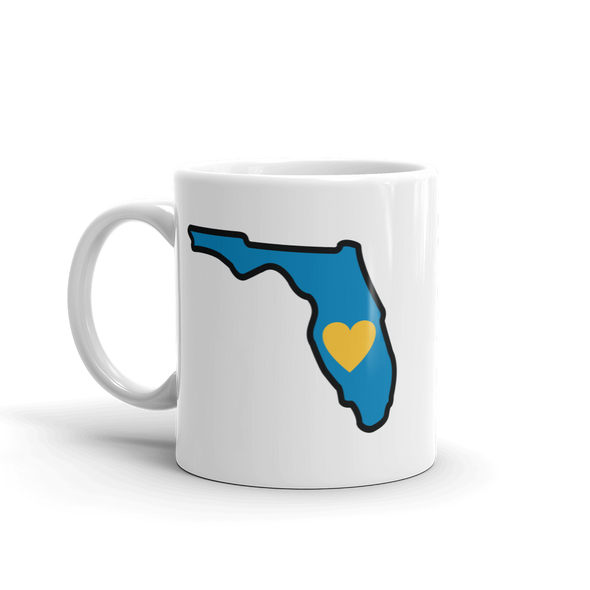 Drinkware | Heart in Florida | Coffee Mug - The Heart Sticker Company