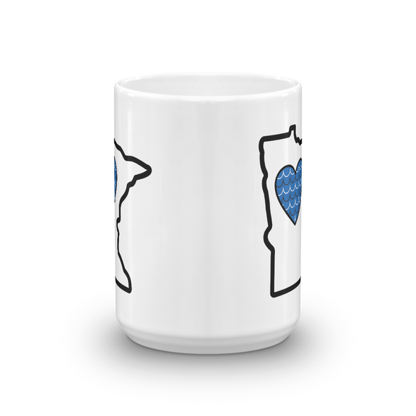 Drinkware | Heart in Minnesota | Coffee Mug - The Heart Sticker Company