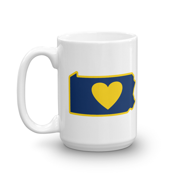 Drinkware | Heart in Pennsylvania | Coffee Mug - The Heart Sticker Company