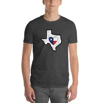 T-Shirt | Heart in Texas | Short Sleeve - The Heart Sticker Company