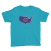 T-Shirt | Heart in America | Youth - The Heart Sticker Company