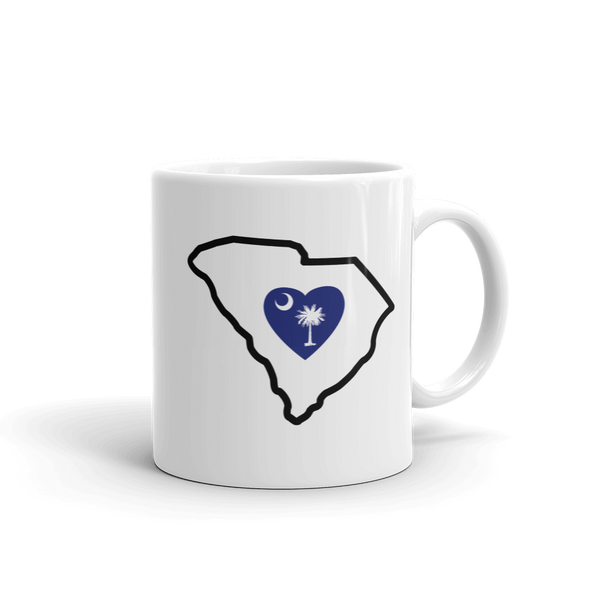 Drinkware | Heart in South Carolina | Coffee Mug - The Heart Sticker Company