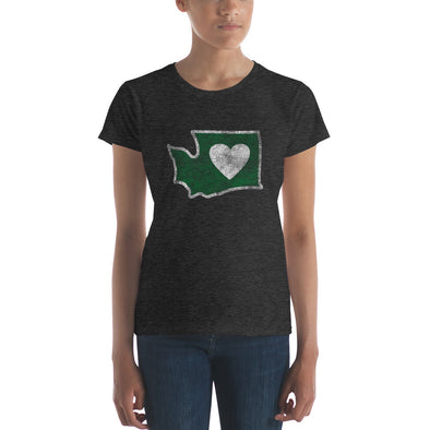 T-Shirt | Heart in Washington | Ladies - The Heart Sticker Company