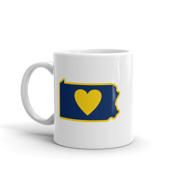 Drinkware | Heart in Pennsylvania | Coffee Mug - The Heart Sticker Company