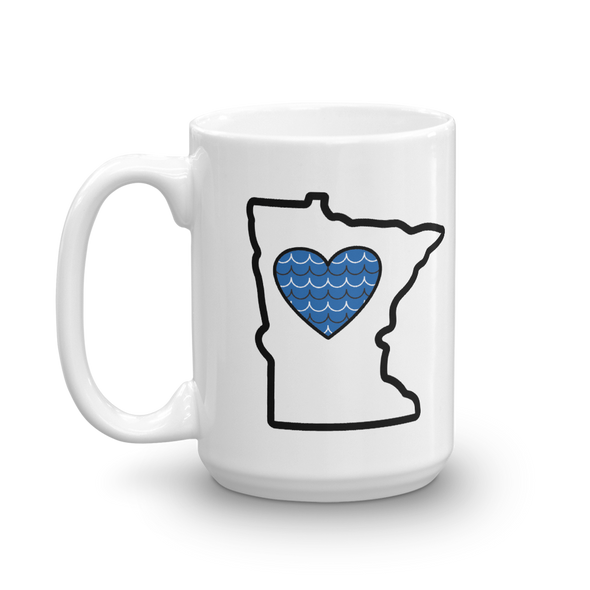 Drinkware | Heart in Minnesota | Coffee Mug - The Heart Sticker Company