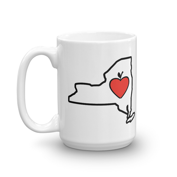 Drinkware | Heart in New York | Coffee Mug - The Heart Sticker Company
