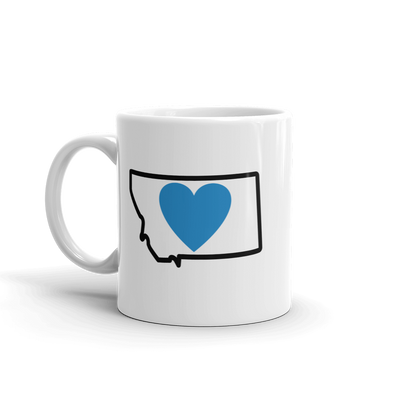 Drinkware | Heart in Montana | Coffee Mug - The Heart Sticker Company