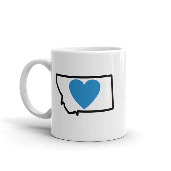 Drinkware | Heart in Montana | Coffee Mug - The Heart Sticker Company