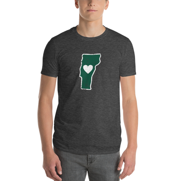 T-Shirt | Heart in Vermont | Short Sleeve - The Heart Sticker Company