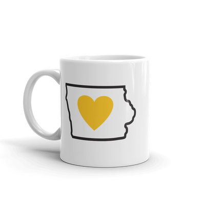 Drinkware | Heart in Iowa | Coffee Mug - The Heart Sticker Company