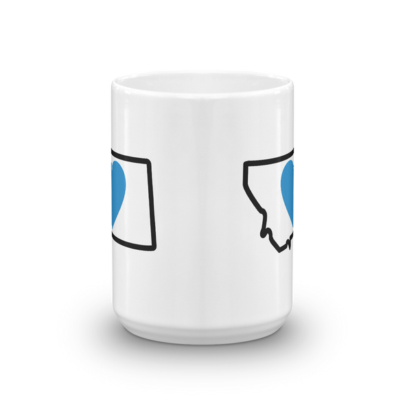 Drinkware | Heart in Montana | Coffee Mug - The Heart Sticker Company