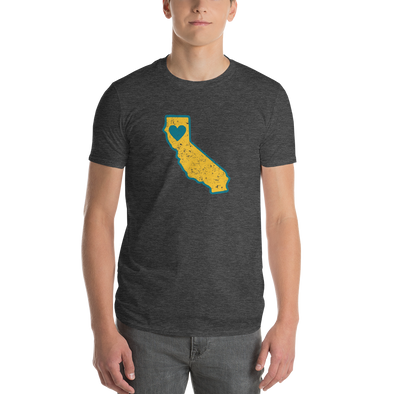 T-Shirt | Heart in California | Northern | Short Sleeve - The Heart Sticker Company