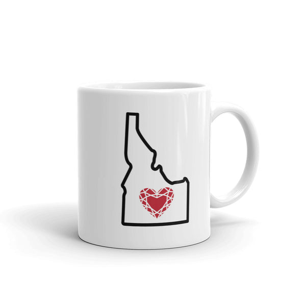 Drinkware | Heart in Idaho | Coffee Mug - The Heart Sticker Company