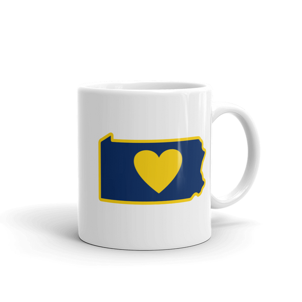 Drinkware | Heart in Pennsylvania | Coffee Mug - The Heart Sticker Company