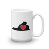 Drinkware | Heart in Virginia | Coffee Mug - The Heart Sticker Company