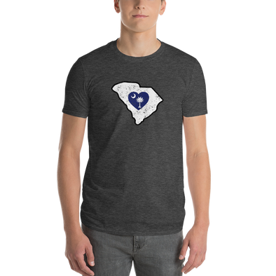 T-Shirt | Heart in South Carolina | Short Sleeve - The Heart Sticker Company