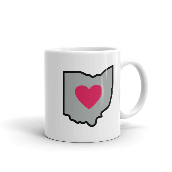 Drinkware | Heart in Ohio | Coffee Mug - The Heart Sticker Company