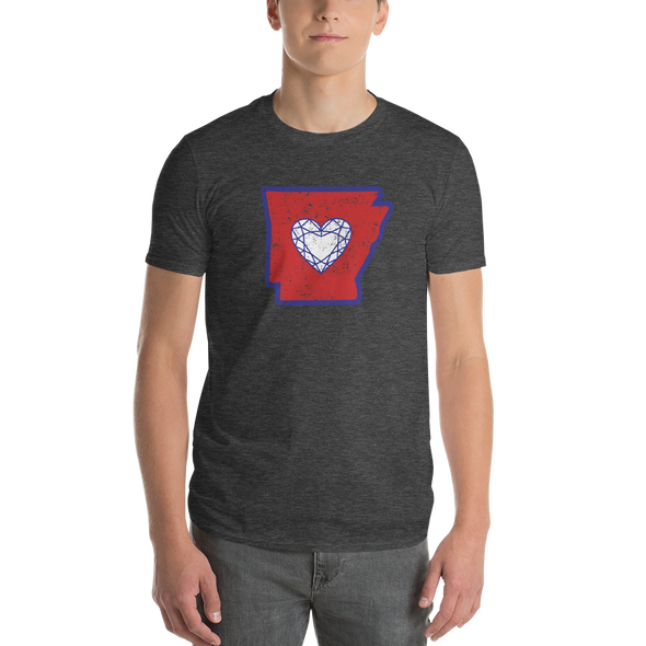 T-Shirt | Heart in Arkansas | Short Sleeve - The Heart Sticker Company