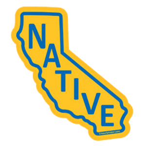 Sticker | California Native - The Heart Sticker Company